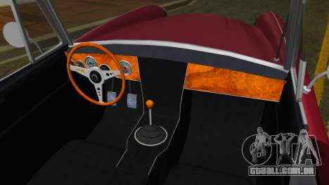 Austin Healey 3000 Black Revel para GTA Vice City