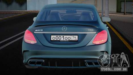 Mercedes-Benz C63 AMG CCD para GTA San Andreas