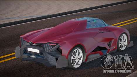 Lamborghini Egoista Bel para GTA San Andreas