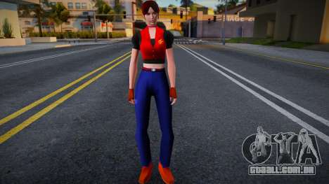 Claire Redfield Resident Evil: Code Veronica X H para GTA San Andreas