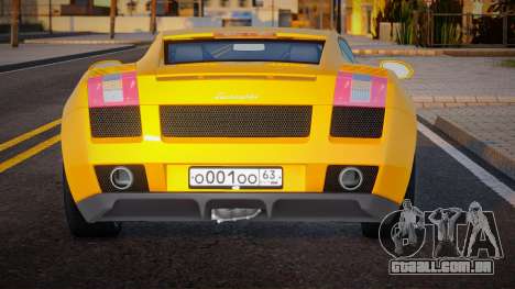 Lamborghini Gallardo CCD para GTA San Andreas