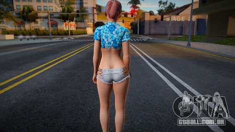 Honoka Loco Moco Vacation 2 para GTA San Andreas