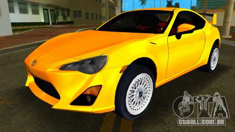 TOYOTA GT86 2JZ-GTE Black Revel para GTA Vice City