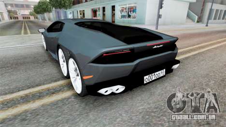Lamborghini Huracan 6x6 para GTA San Andreas