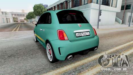 Abarth 500 para GTA San Andreas