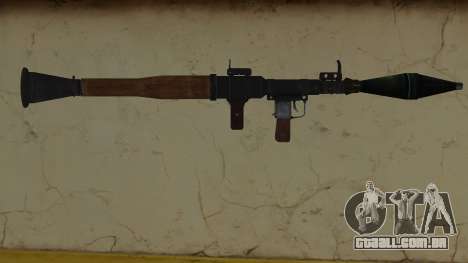 RPG-7B2 de Battlefield 3 (VC Edition) para GTA Vice City