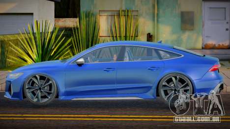 Audi RS7 Blu para GTA San Andreas