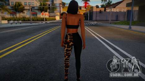 Sexy Brunette Girl v3 para GTA San Andreas