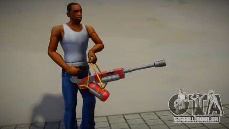 Flame Rifle HD mod para GTA San Andreas