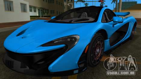 McLaren P1 Black Revel para GTA Vice City