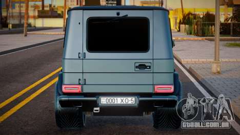 Mercedes-Benz G65 Black Edition para GTA San Andreas