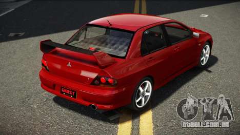 Mitsubishi Lancer Evolution VIII MR V1.1 para GTA 4