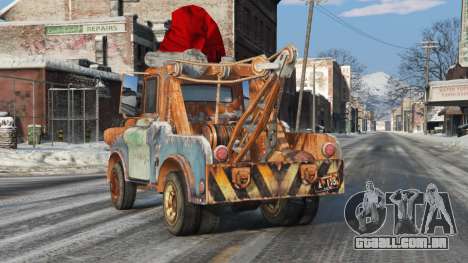 Tow Mater Christmas