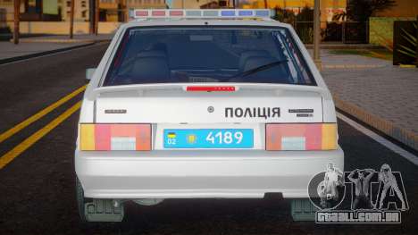 Vaz 2114 Police Ukraine para GTA San Andreas