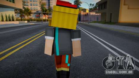 Minecraft Story - Milo MS para GTA San Andreas