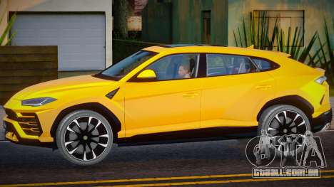 Lamborghini Urus Yellow para GTA San Andreas