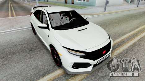 Honda Civic Type-R (FK8) Gainsboro para GTA San Andreas