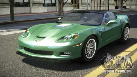 Chevrolet Corvette ZR1 AV para GTA 4