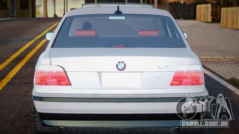 BMW L7 E38 White para GTA San Andreas