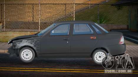 Lada Priora 2170 Black Edition para GTA San Andreas