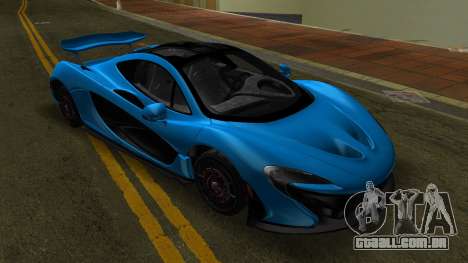 McLaren P1 Black Revel para GTA Vice City