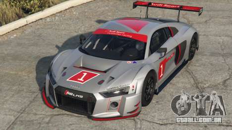 Audi R8 LMS GT3 2016 Silver Chalice