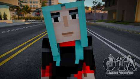 Minecraft Story - Mevia MS para GTA San Andreas