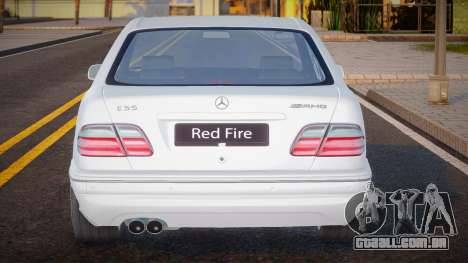 Mercedes-Benz E55 AMG (W210) White para GTA San Andreas
