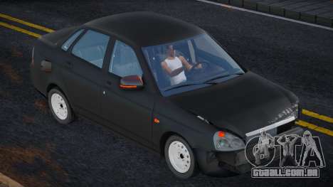 Lada Priora 2170 Black Edition para GTA San Andreas