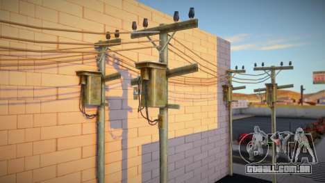 Poste electrico by dm loquendo (electric pole) para GTA San Andreas