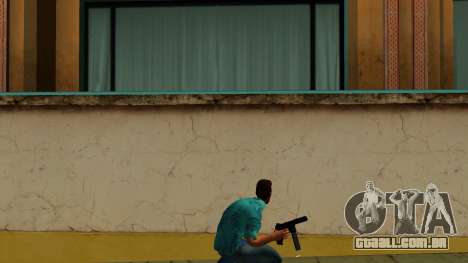GTA V Vom Feuer Machine Pistol Long para GTA Vice City