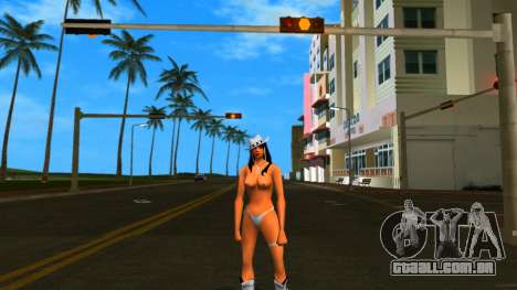Stripper Girl Topless para GTA Vice City