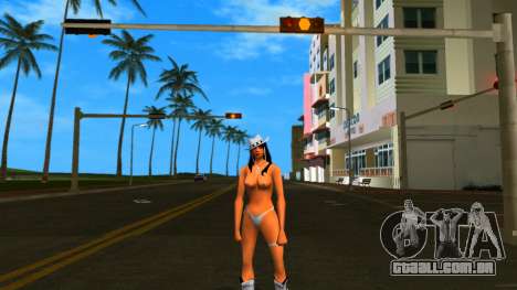 Stripper Girl Topless para GTA Vice City