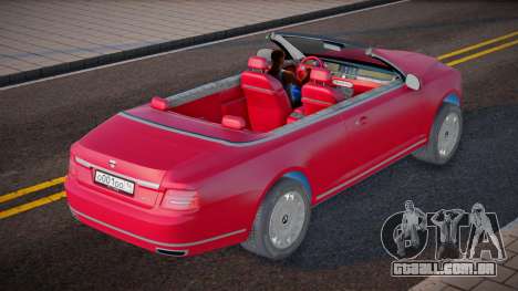 Aurus Senat Convertible Diamond para GTA San Andreas