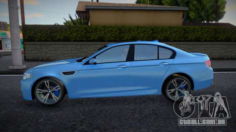 BMW M5 F10 STOCK Re-styling para GTA San Andreas