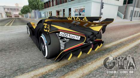 Bugatti Bolide 2020 para GTA San Andreas
