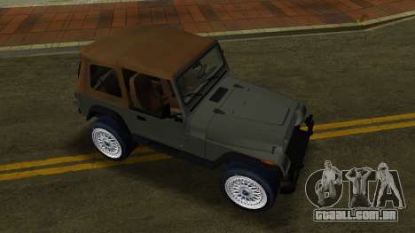 Jeep Wrangler V10 TT Black Revel para GTA Vice City