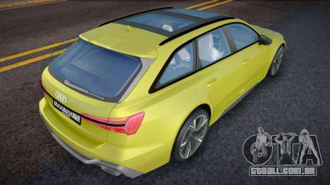 Audi RS6 C8 Diamond para GTA San Andreas