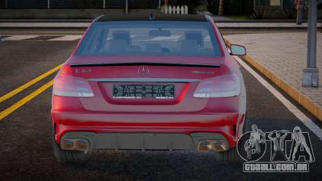 Mercedes-Benz E63 AMG Mta resourse para GTA San Andreas