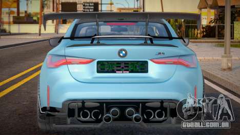 BMW M4 G82 2021 Unreal para GTA San Andreas