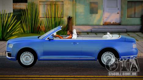 Aurus Senat Convertible CCD para GTA San Andreas