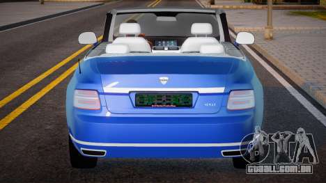 Aurus Senat Convertible CCD para GTA San Andreas