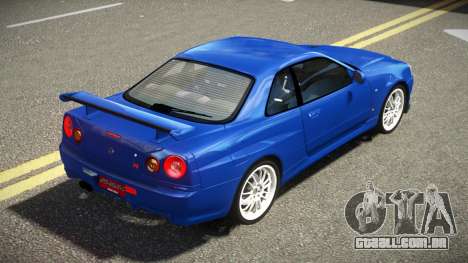 Nissan Skyline R34 SR V1.2 para GTA 4