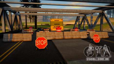 Proper Roadblock Collision para GTA San Andreas