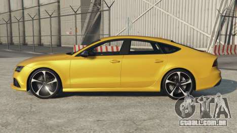 Audi RS 7 Sportback Minion Yellow