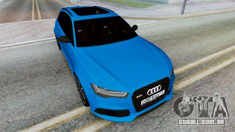 Audi RS 6 Avant (4G) para GTA San Andreas