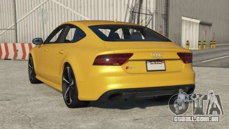Audi RS 7 Sportback Minion Yellow