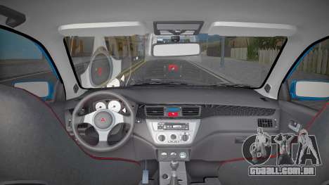 Mitsubishi Lancer Evolution IX Devo para GTA San Andreas