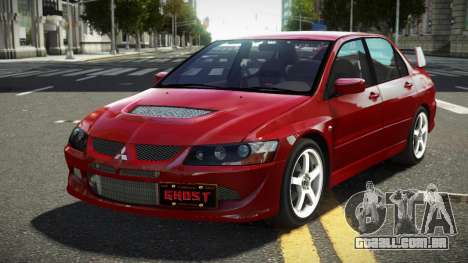 Mitsubishi Lancer Evolution VIII MR V1.1 para GTA 4