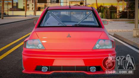 Mitsubishi Lancer Evolution Red para GTA San Andreas